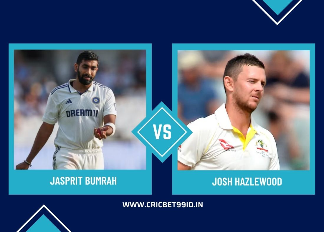 Jasprit Bumrah vs Josh Hazlewood