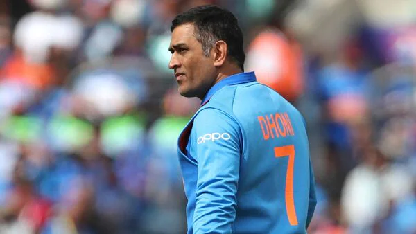 MS Dhoni Jersey Number