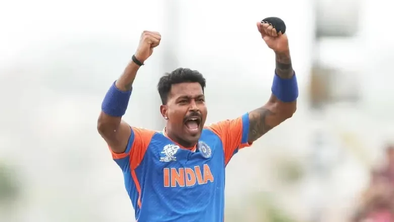 Hardik Pandya Jersey Number