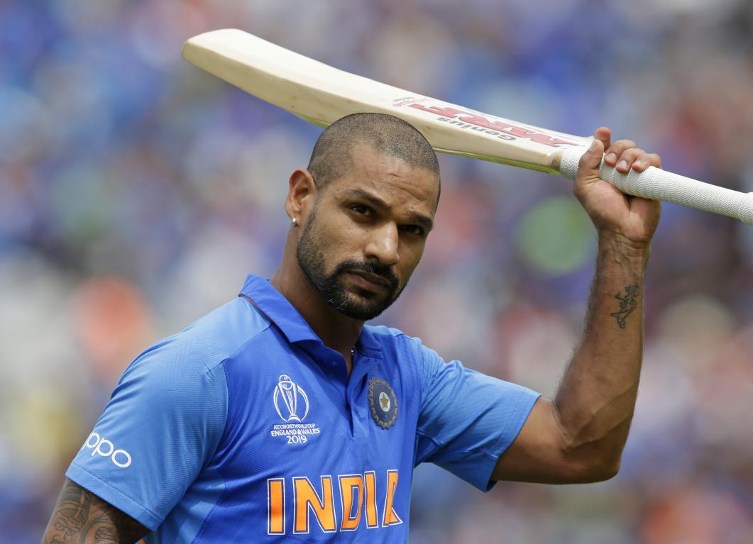Shikhar Dhawan Jersey Number