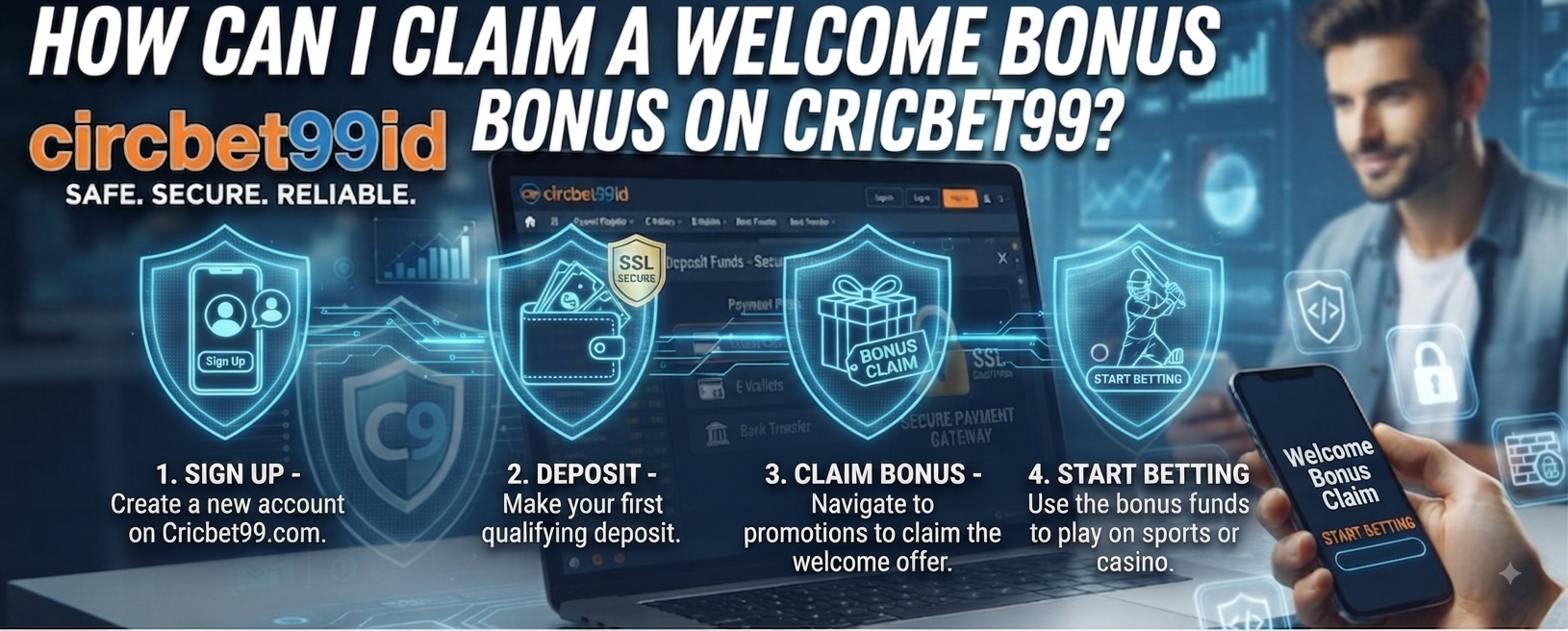 How Can I Claim a Welcome Bonus on Cricbet99?